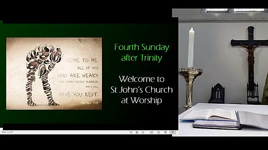 Sunday Mass - 4th Sunday after Trinity